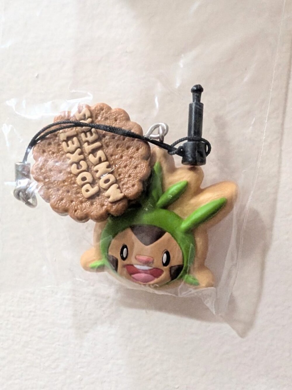 Chespin Pokemon Icing Cookie Mascot Strap Keychain Gachapon Japan 2014 T-Arts